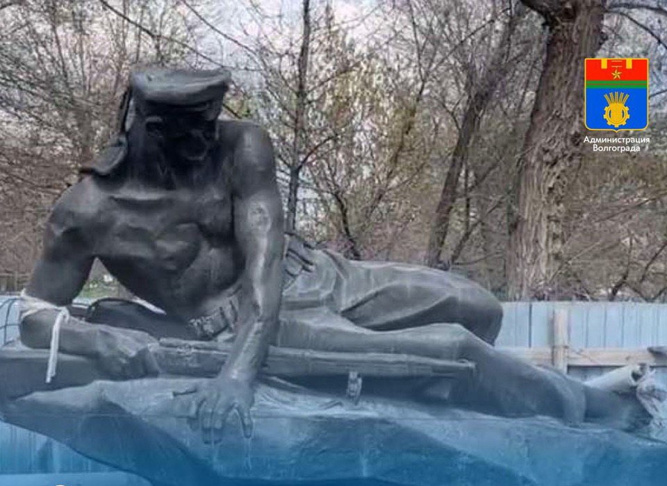 Специалисты «Реновацио» восстановят памятник морякам Волжской Флотилии в Волгограде
